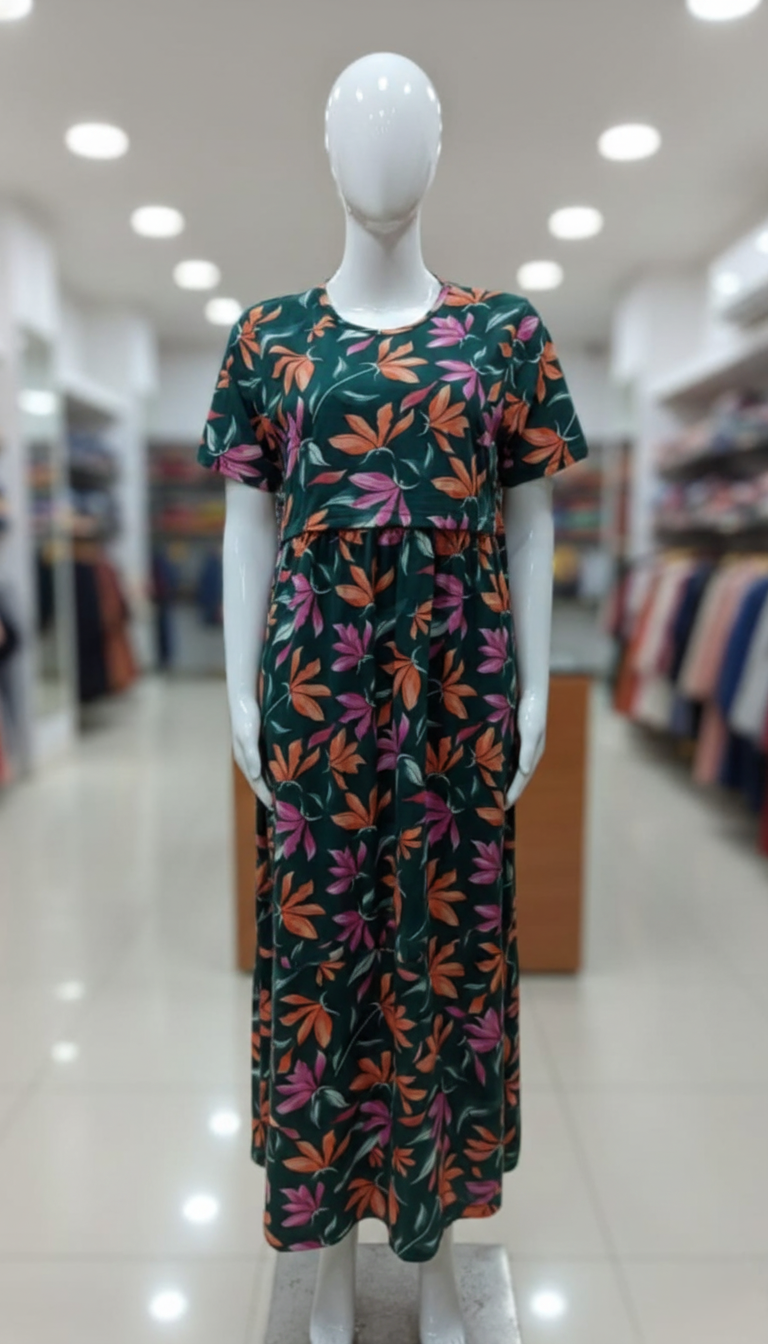 1005-Zipless Maternity Wear | Full Length | Normal Sleeve