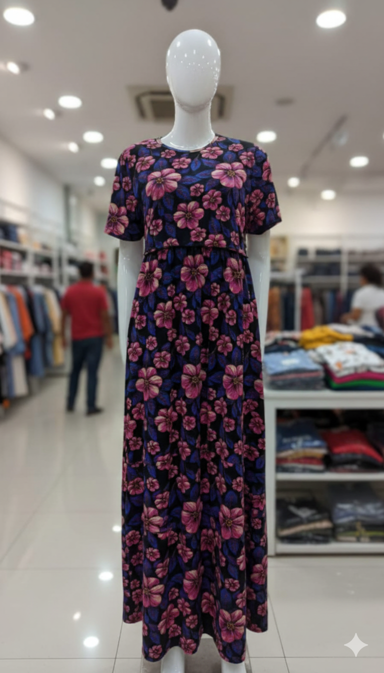 1004-Zipless Maternity Wear | Full Length | Normal Sleeve
