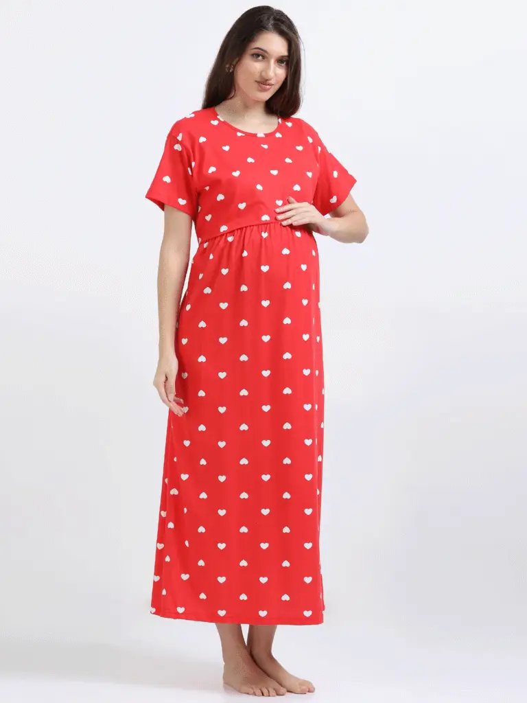 1013-Zipless Maternity Wear | Full Length | Normal Sleeve - Image 5
