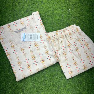 Aavaasa Rayon Co-ord Set Side Open with Mobile Packet