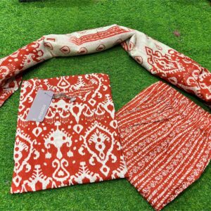 Aavaasa Pure Cotton Salwar Set Side Open with Mobile Packet