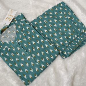 Babithaa ikat cotton Umbrella Co-ord with Mobile Packet