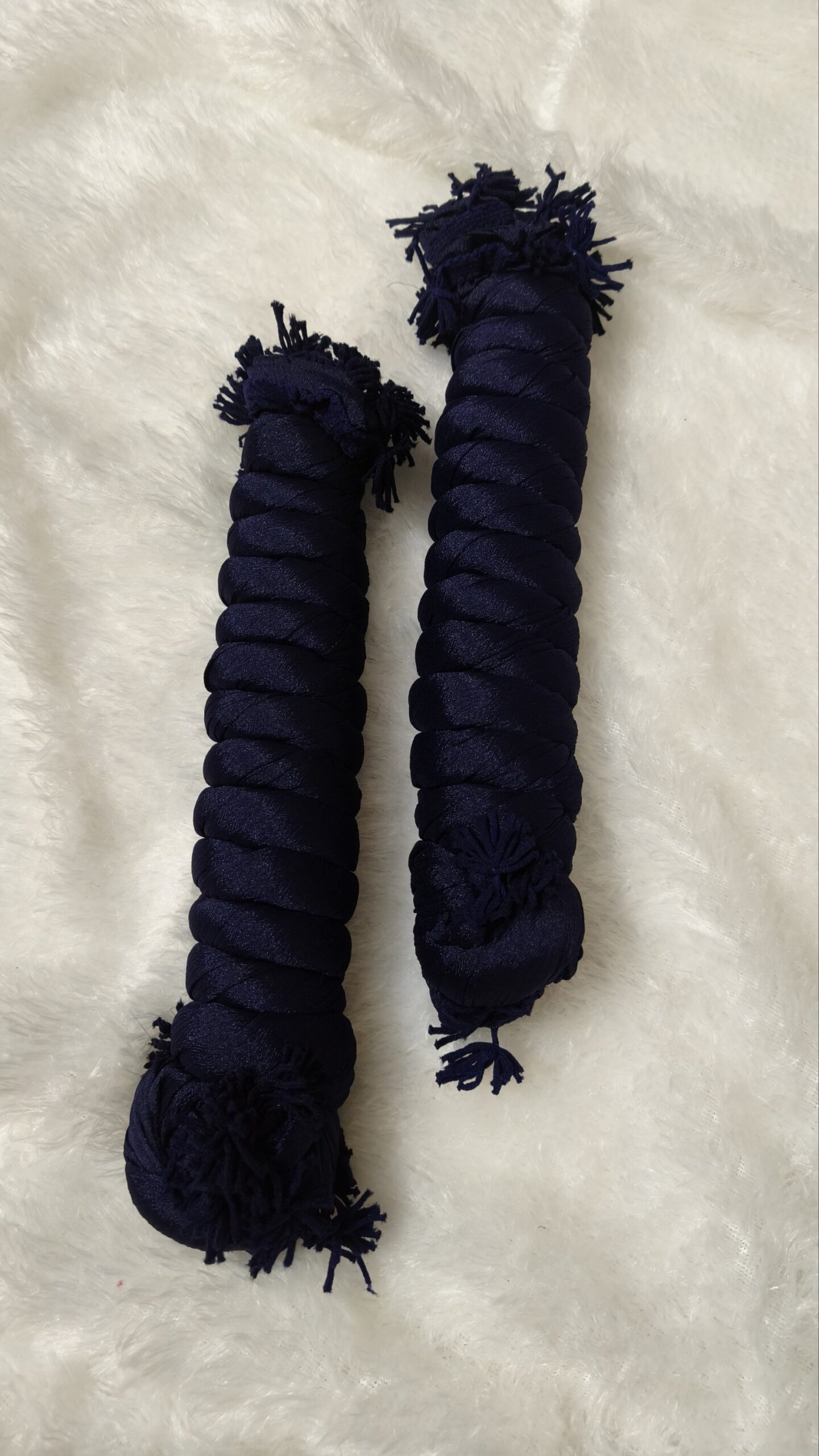 Dark Navy Blue Shimmer Duppata 2.5 Meter