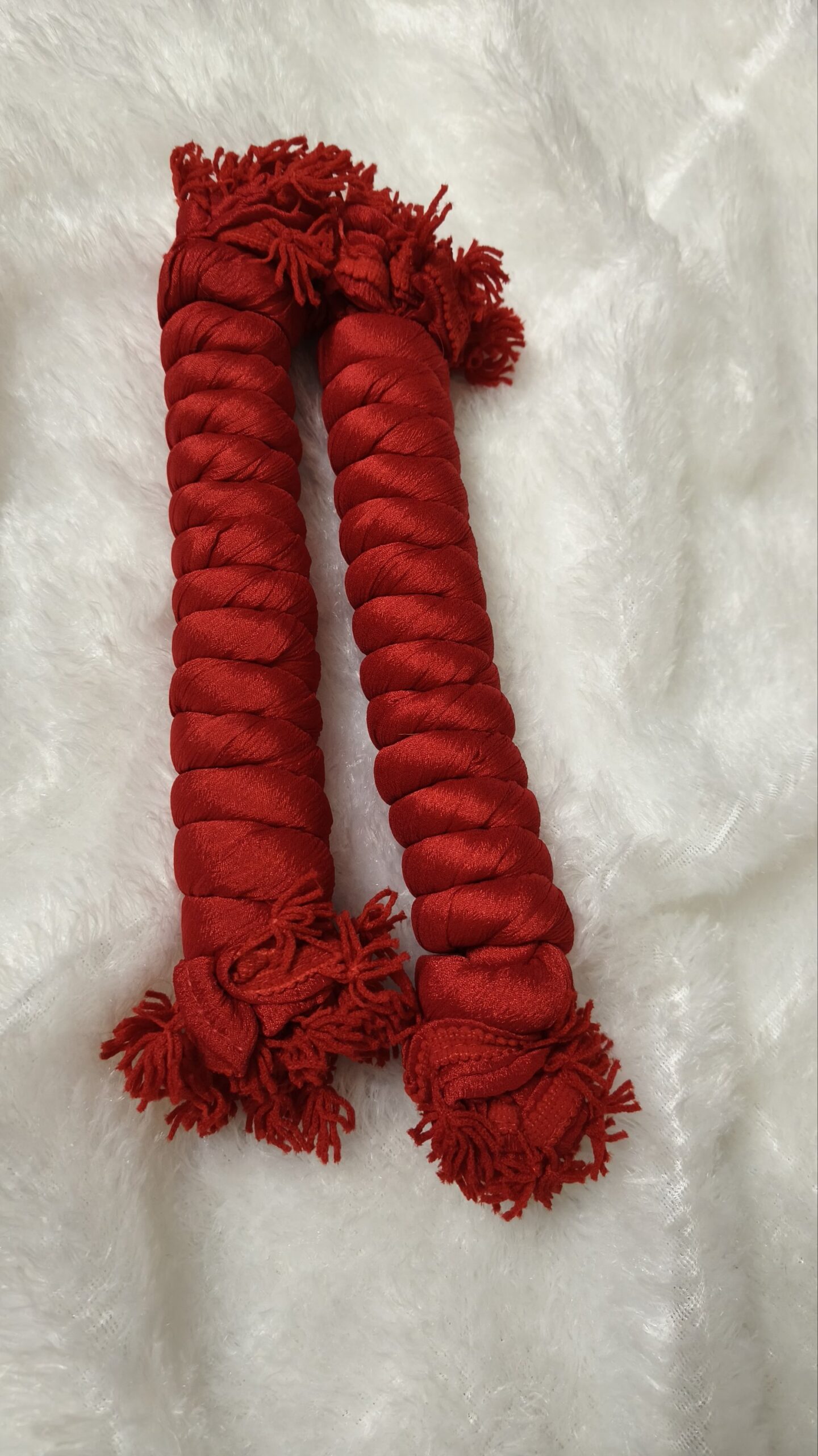 Red Shimmer Duppata 2.5 Meter Copy